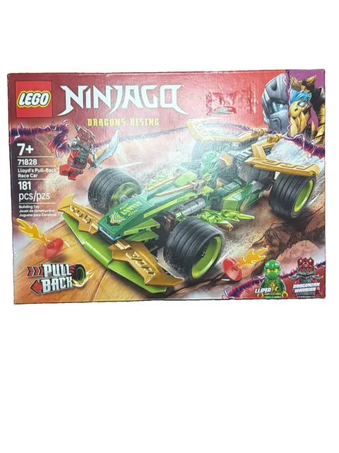 LEGO #71828 NINJAGO DRAGON'S RISING: LLOYD'S PULL-BACK RACE CAR - BRAND NEW