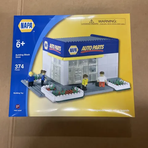 Napa Auto Parts Lego Set (Best Lock/First Gear Brand) 374 Pieces New/Unopened