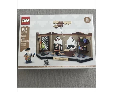 LEGO 40902 Tribute to Leonardo da Vinci - New & Sealed ready to ship 