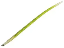 Lego Trans-Clear FLEXIBLE HOSE Ribbed 8mm End 19L / 15.2cm Molded Lime Center V2