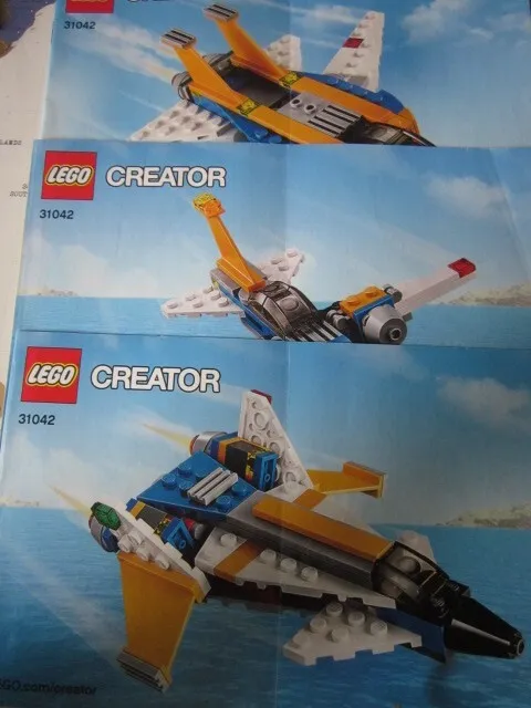 Lego Building Instructions Instruction Creator 31042, 3 Pieces