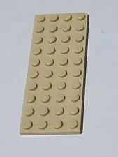LEGO Plate Tan ● 4 X 10 ● # 3030 ● QTY 1