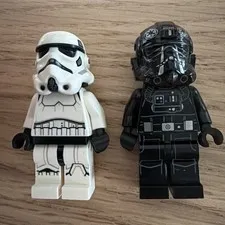 Lego Star Wars Tie Fighter Pilot and Stormtrooper from 75300 minifigures
