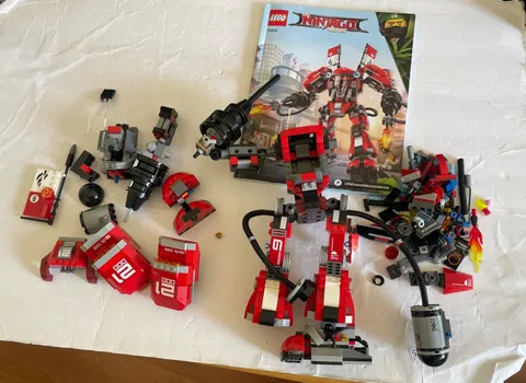 Lego Ninjago 70615 Kai’s Fire Mech Incomplete