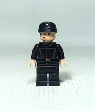 LEGO 2017 STAR WARS SW0802 IMPERIAL SHUTTLE PILOT OFFICER HEADSET MINI FIGURE