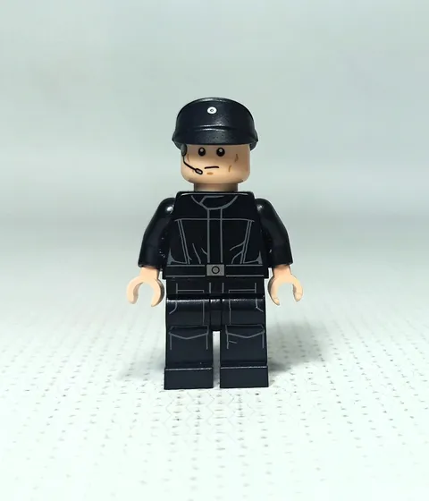 LEGO 2017 STAR WARS SW0802 IMPERIAL SHUTTLE PILOT OFFICER HEADSET MINI FIGURE