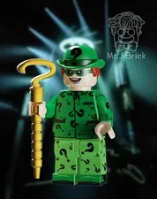 LEGO DC Comics Mr. J Brick Custom Batman Forever The Riddler Pad Minifigure NEW