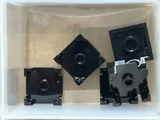 LEGO Parts - Black Container, Box 2 x 2 x 1 Half Stud - No 3131 - QTY 5