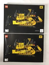 2 Lego CAT Instruction Manuel No Legos Included Instructions Only Vol 1 & 2