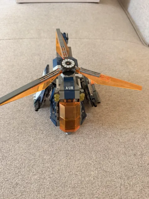 LEGO Super Heroes: Avengers Hulk Helicopter Rescue (76144) No Figs As Is