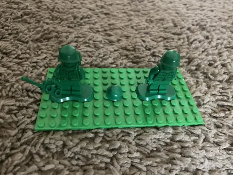 Green Soldiers From Toy Story LEGO Minifigures