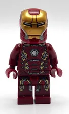 Lego Mini Figure Iron Man Mark 45 Pre-Owned