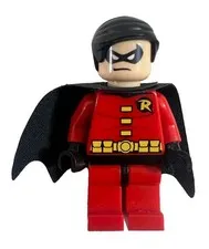 NEW LEGO - Figure - Super Heroes - Robin w/ Black Cape - set 6857 6860 30166