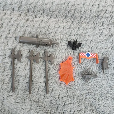 1990s Vintage Legos Acessories Lot Of 9
