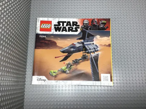 Lego Star Wars: The Bad Batch Attack Shuttle Instruction Manual - 75314.