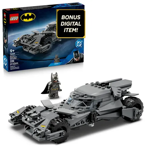 LEGO DC Batman: Batman v Superman Batmobile Building Blocks Set - Multicolor