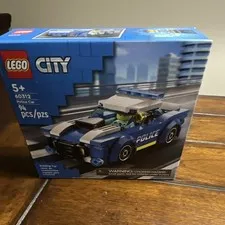 LEGO City Police Car 60312 94-Piece Set w/ Minifigure, Ages 5+