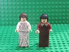 Lot 2 Lego Madame Olympe Maxime Minifig White Red Dress Harry Potter 75948 75958