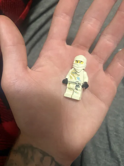 LEGO Ninjago Zane DX Minifigure White Dragon Suit njo0018