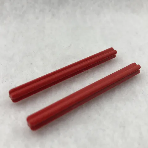 LEGO 3706 Red Technic, Axle 6L (x2)