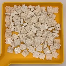 LEGO White Plate, Modified 2 x 2 x 2/3 with 2 Studs on Side inv.646