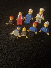 Mixed Lot Vintage Lego Figures Circa 1970