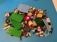 LEGO 1LB Bulk Lot. Unsorted, Unchecked, Random Assorted Pieces. L1-11