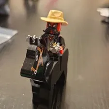 LEGO Western Sheriff Deadpoll All Oficial Lego Parts W Horse