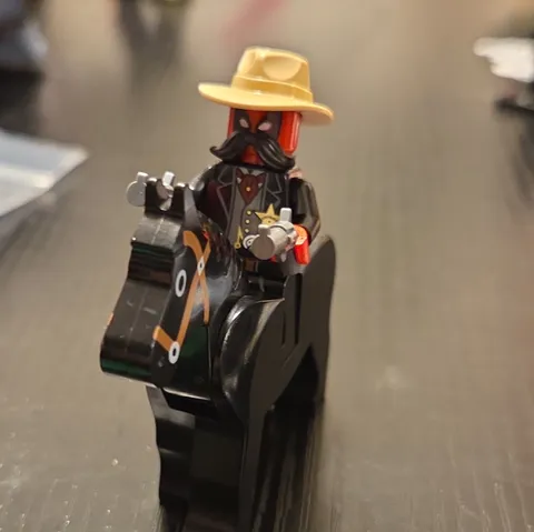LEGO Western Sheriff Deadpoll All Oficial Lego Parts W Horse