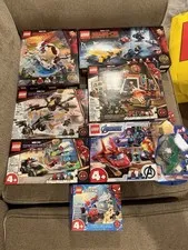 LEGO Marvel Pre-Owned Lot. 99% Complete w/ Boxes & Manuals. See Description.