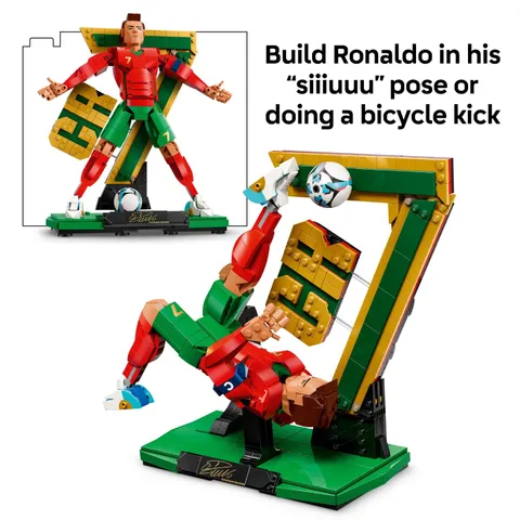 LEGO Editions Cristiano Ronaldo - Collector's Set Co-Pack - Building Toy for Kid