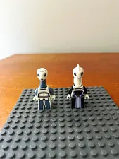 LEGO Star Wars Minifigure Lot of 2 White Head Plastic Figures