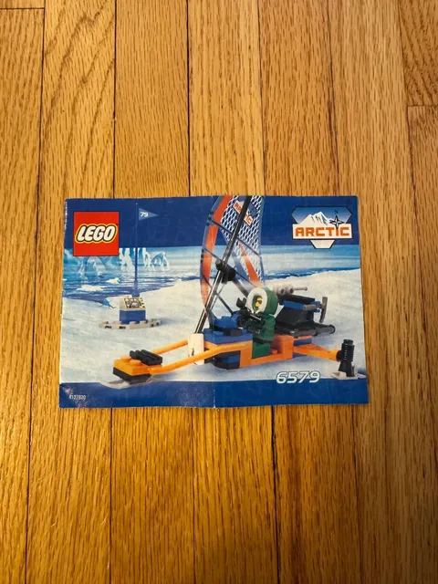 Lego Town Arctic Ice Surfer (6579) Instruction Booklet Only