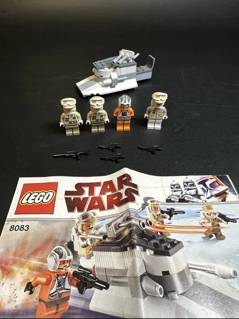 LEGO Star Wars: Rebel Trooper Battle Pack 8083- 100% Complete w/ Figs and Manual