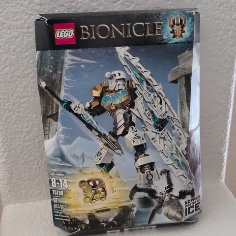 LEGO BIONICLE 70788 Kopaka Master of Ice - NIB, Unopened