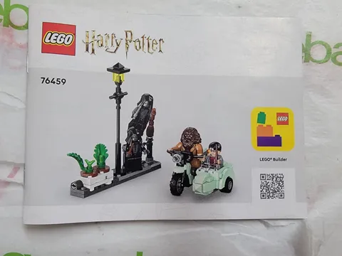 Lego Harry Potter 76459 - Instruction Booklet Only