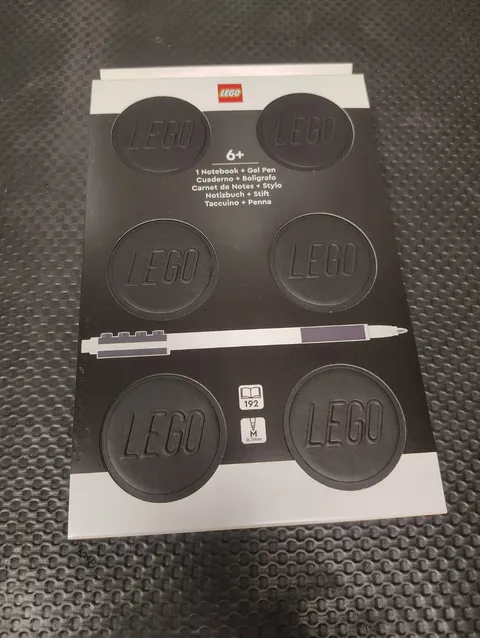 IQ LEGO Locking Dotted Notebook with Gel Pen 2x3