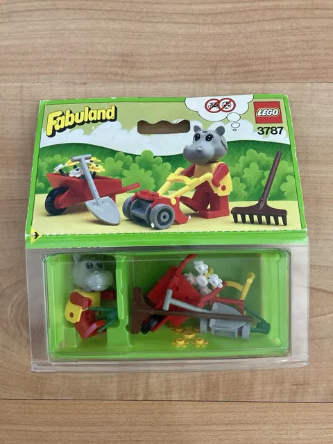Lego Vintage Fabuland 3787 Hannah Hippopotamus, Garden New/Sealed New & Sealed