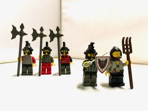 Castle LEGO Fright Knights 5x Minifigures Pieces Accessories Vintage