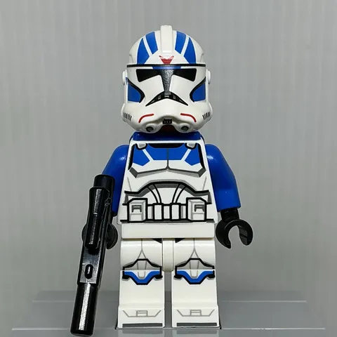 LEGO Star Wars sw1093 501st Legion Clone Jet Trooper Minifigure & Gun 75280