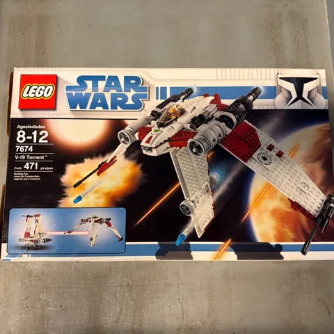 LEGO Star Wars: V-19 Torrent (7674) NEW Open Box Sealed Contents