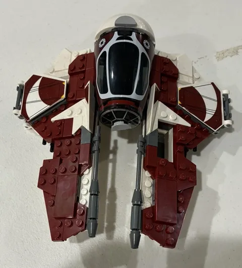 LEGO Star Wars: Ahsoka’s Jedi Interceptor 75401 Build Only No Minifigures