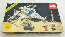 LEGO 1593 Super Model with BOX ORIGINAL BOX Classic Space Spaceship HYPER RARE 928 924