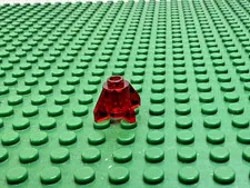 1980s LEGO Trans-Red Round Brick 1 x 1 w/Fins SMALL ROCKET TAIL 6750 6780 #4588