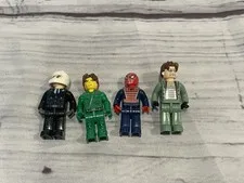(4) Lego Junior Spiderman and Dock Ock Minifigures Jack Stone Read
