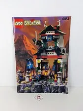 Lego System #6083 Ninja Samurai Stronghold 1998 *Instruction Manual Book Only*
