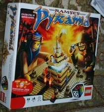 LEGO -- Games: Ramses Pyramid 3843 Complete W/ Box & Both Instructions