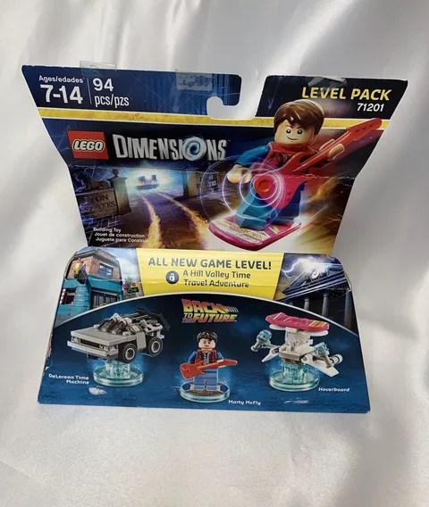 Lego Dimensions 71201 Back to the Future Level Pack Brand New Sealed (2015)