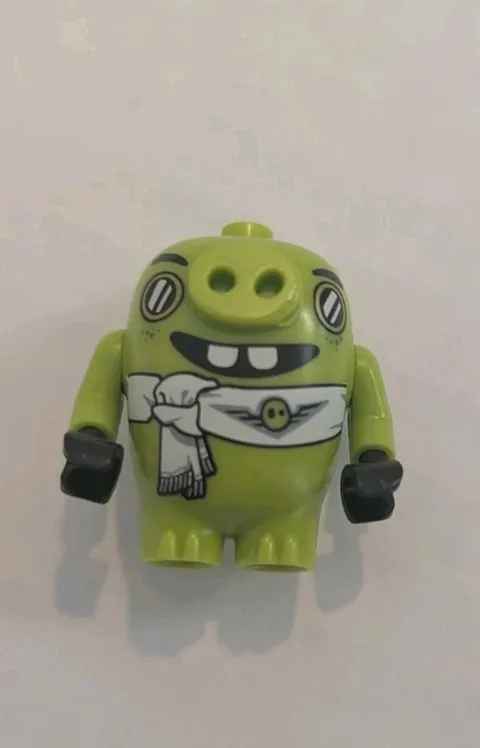 LEGO ANGRY BIRDS The Movie MINIFIGURE PILOT PIGGY Pig Lime Green  NEW 75822 G2