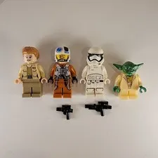LEGO STAR WARS YODA SW0446 SNAP WEXLEY SW0705 CONNIX SW1048 TROOPER LOT
